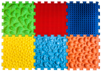 Mata sensoryczna do masażu Ortek MIX puzzle